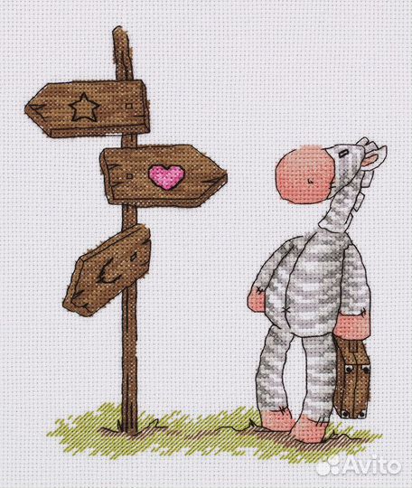 Наборы для вышивания крестиком и лентами