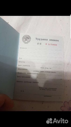 Книжка СССР