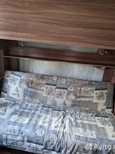 Двухъярусная кровать с диваном бу
