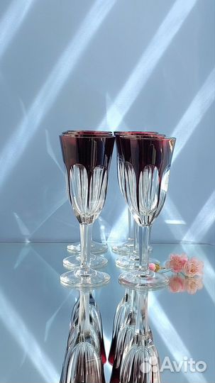 Набор бокалов хрусталь Германия, 60 е годы