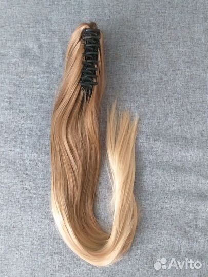 Волосы на заколке искуственные