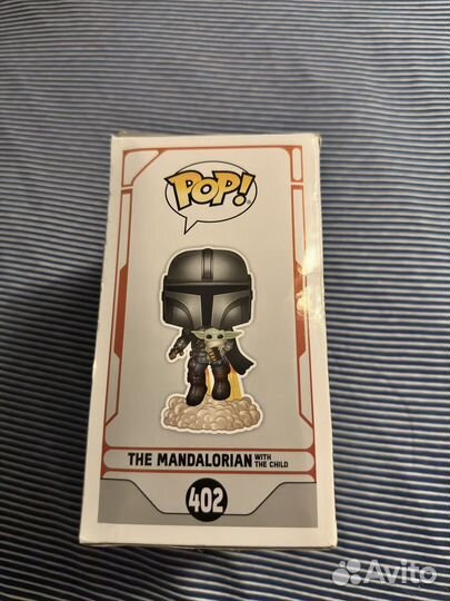 Funko pop фигурка мандалорец с ребенком 402