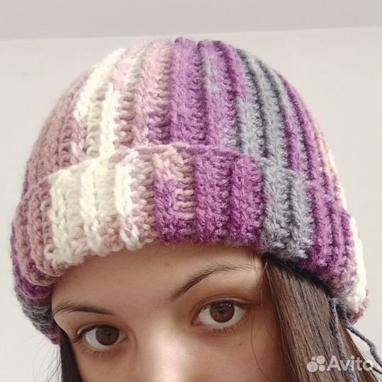 Шапка вязаная