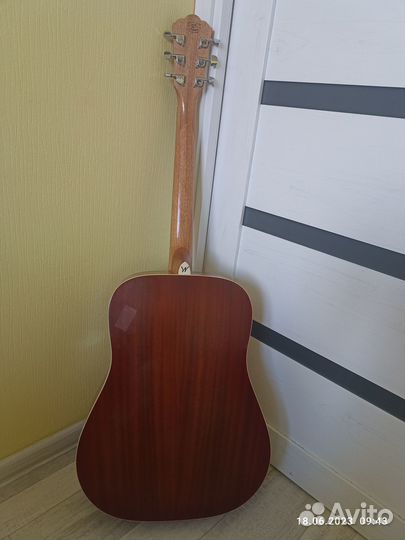 Акустическая гитара washburn WD7S acsm