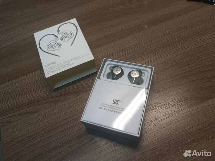 Наушники c микрофоном KZ EDX Pro. Новые