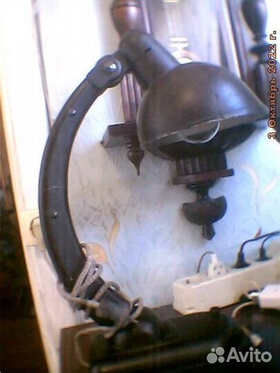 Настольная лампа нквд