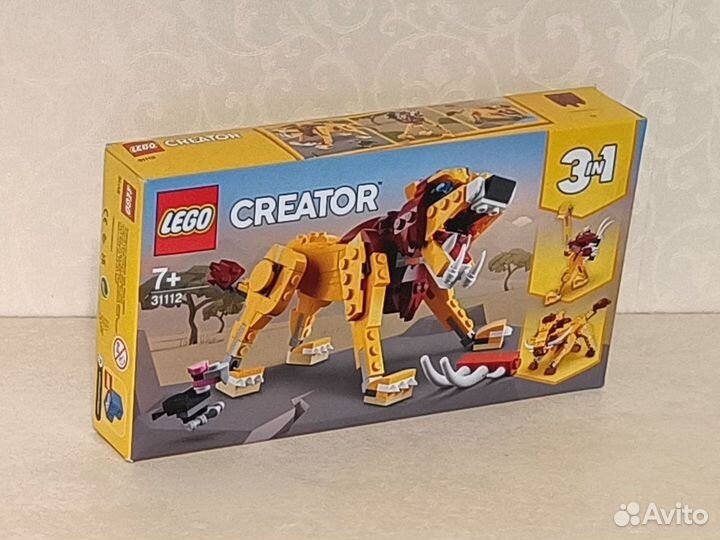 Lego 31112 Creator 3-in-1 / Лев