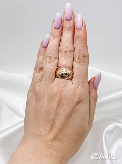 Золотое кольцо СССР Чалма 583 / 6.56 гр бк