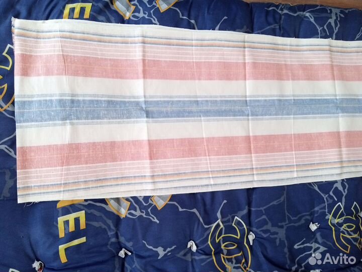 Отрез ткани лен СССР