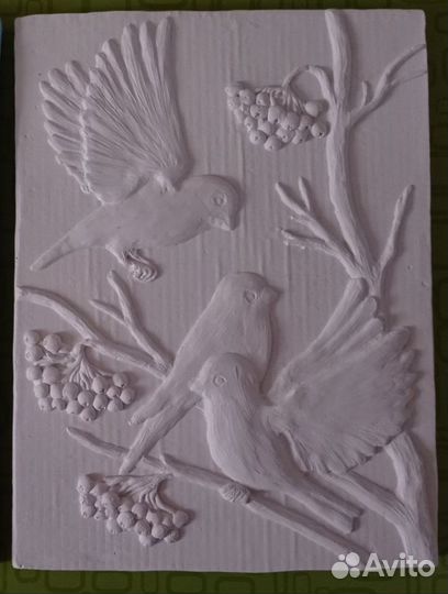 Барельефы из гипса