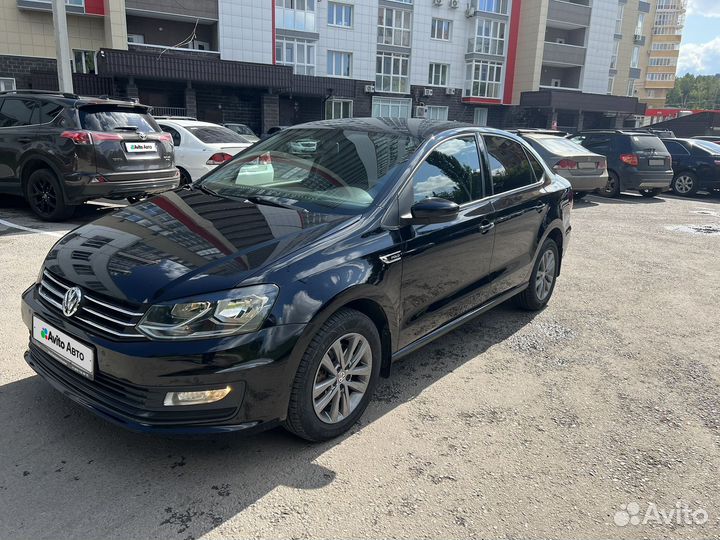 Volkswagen Polo 1.6 AT, 2019, 122 000 км