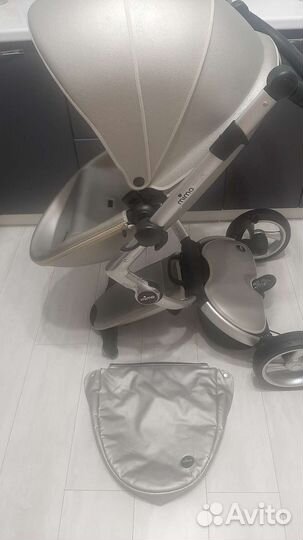 Коляска 2 в 1 Mima Xari Argento + сумка для мамы