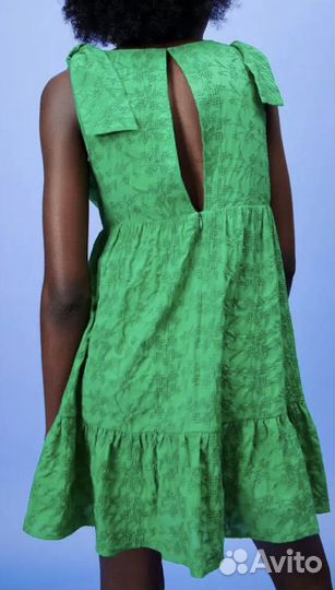 Зеленый комбинезон xs-s новый