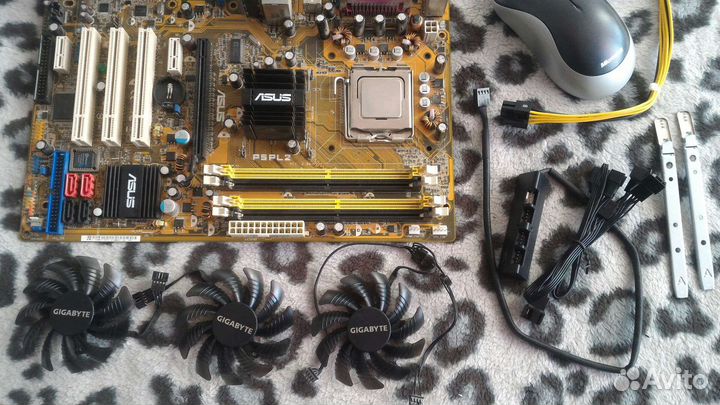 Компьютерные комплектующие (одним лотом)