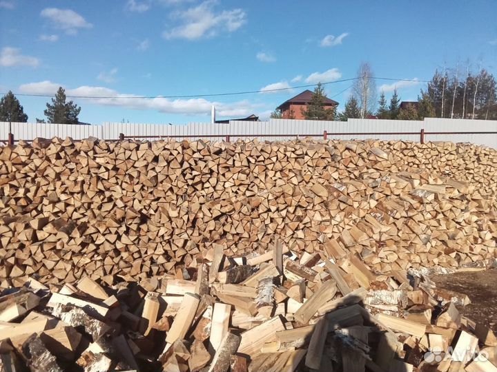 Дрова колотые
