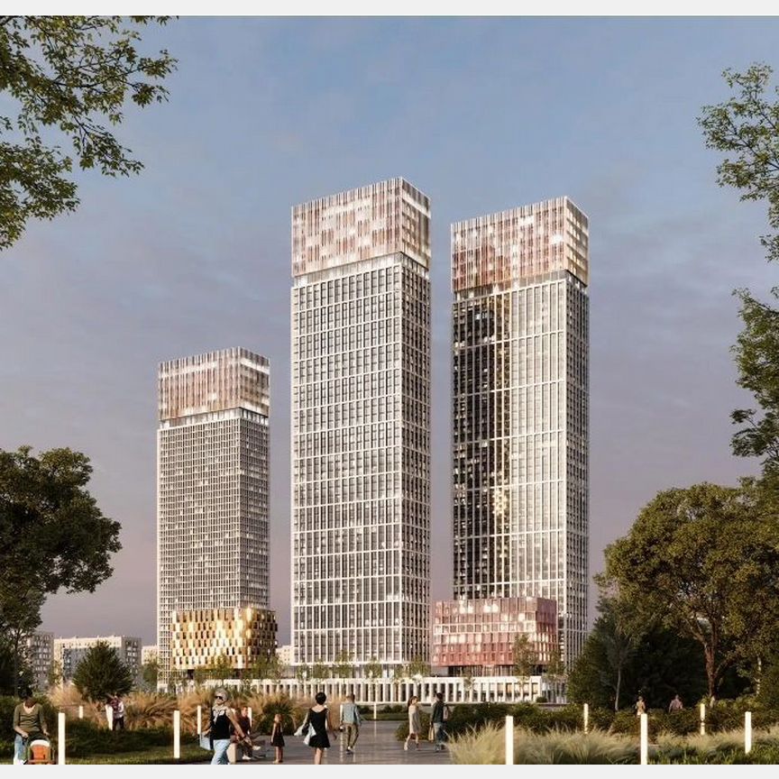 3-к. квартира, 85 м², 15/55 эт.