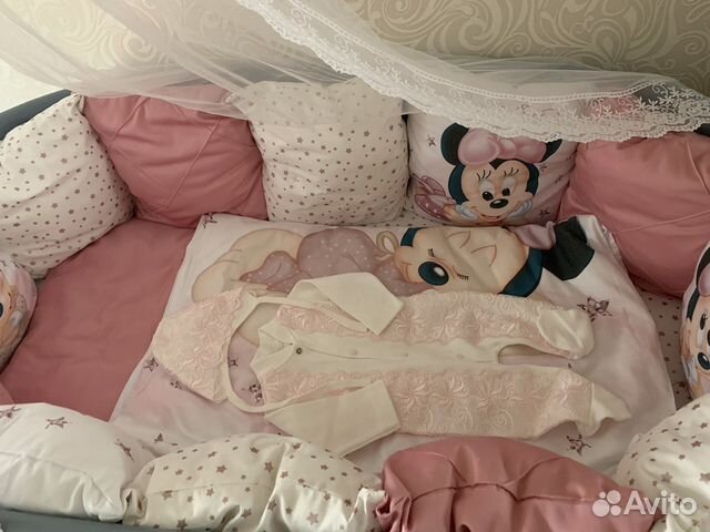 Бортики в кроватку