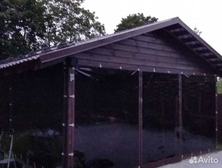 Мягкие окна для беседки