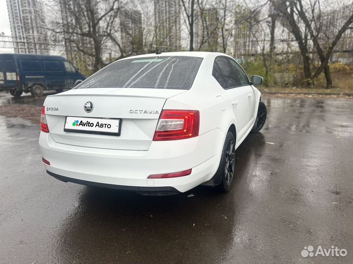 Skoda Octavia 1.8 AMT, 2016, 150 000 км