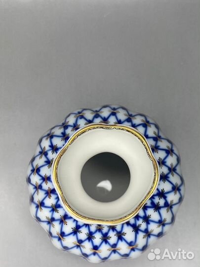 Ваза сетка кобальт лфз