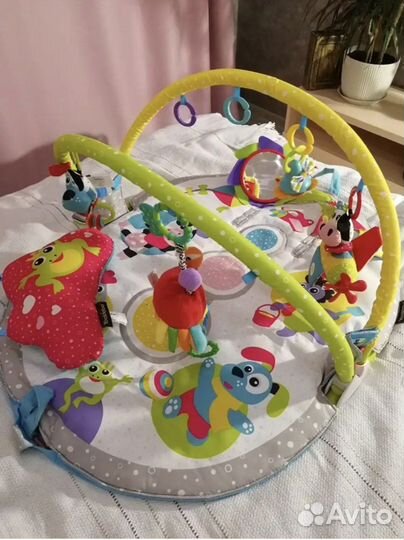 Коврик-трансформер развивающий Yookidoo с дугами