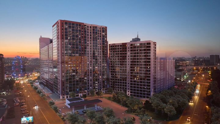 Квартира-студия, 25,6 м², 27/27 эт.