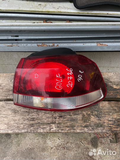 Задний фонарь golf 6