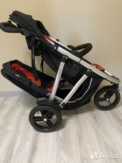 Коляска для погодок phil and teds Vibe