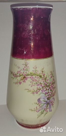 Антикварная ваза, вазочка, фарфор