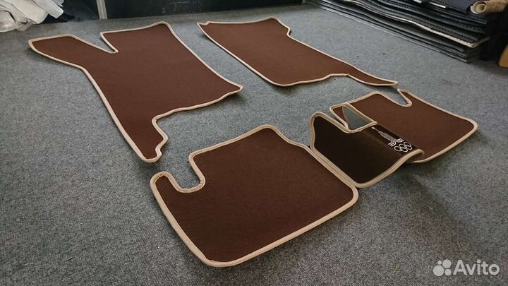 Автоковрики для ваз 2109, коричневые