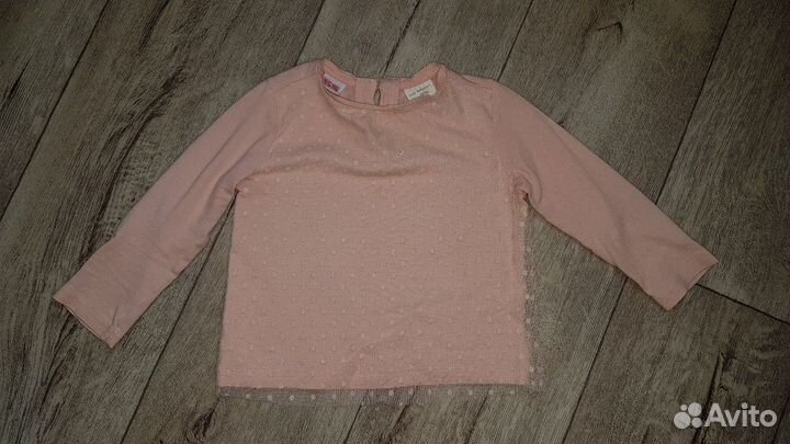 Вещи для девочки Zara12/18, кофточка Next9/12