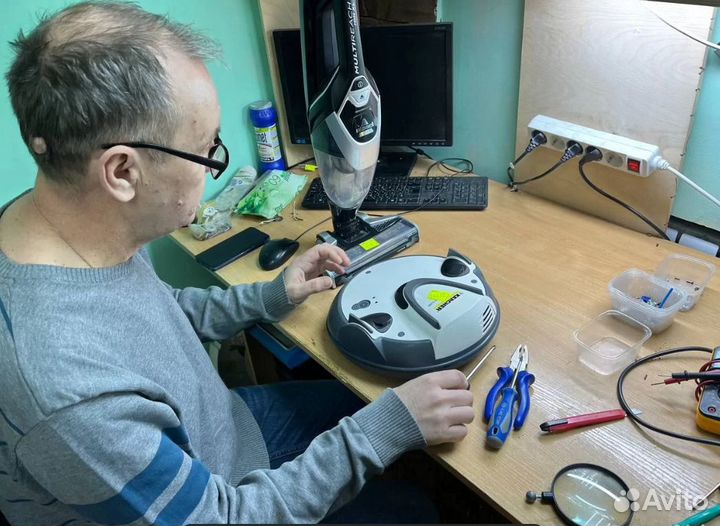 Ремонт роботов пылесосов