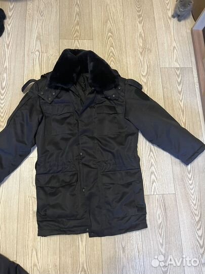 Бушлат юстиция и ватные штаны