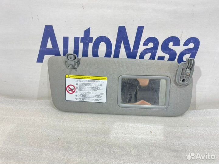 Козырек солнцезащитный правый Hyundai Solaris