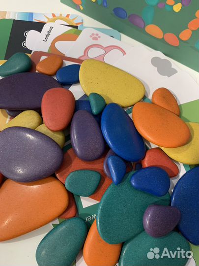 Цветные камни/ Развивающая игра