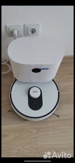 Робот пылесос roidmi eve plus с лидаром и станцией