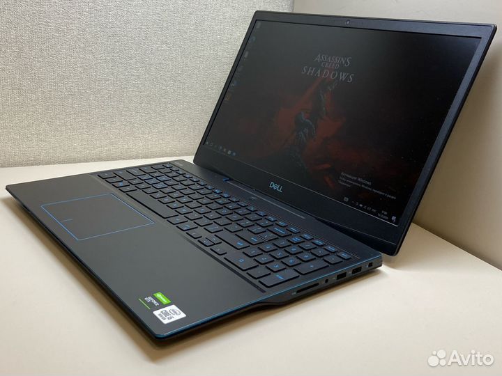 Игровой ноут Dell G3 на GTX 1650 на 4GB