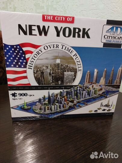 Сборная модель пазл 4d