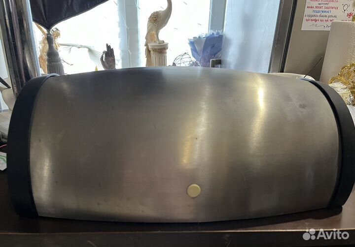 Хлебница металлическая