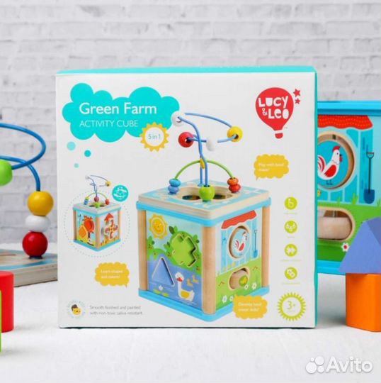 Развивающая игрушка Бизикуб