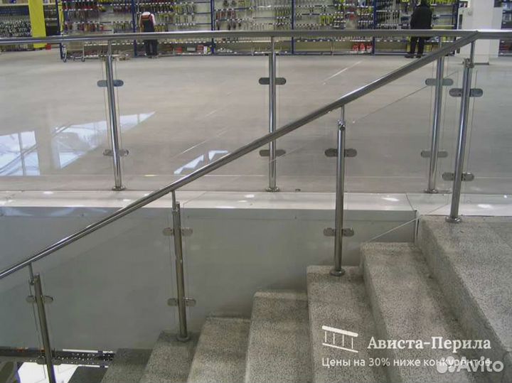 Перила из нержавеющей стали, Перила для лестниц