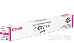 Оригинальный тонер-картридж canon C-EXV34 M 3784B0