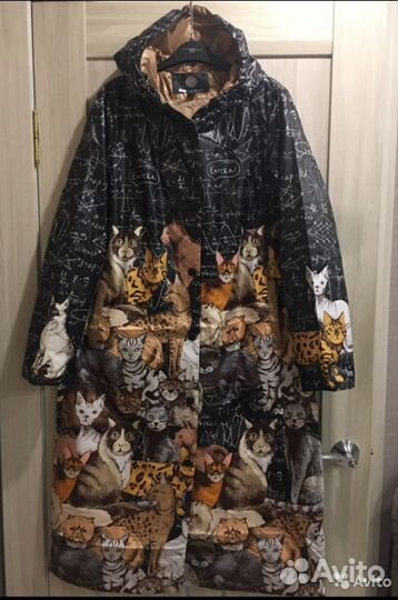 Демисезонные пальто стиля Душегрея 52/58 раз