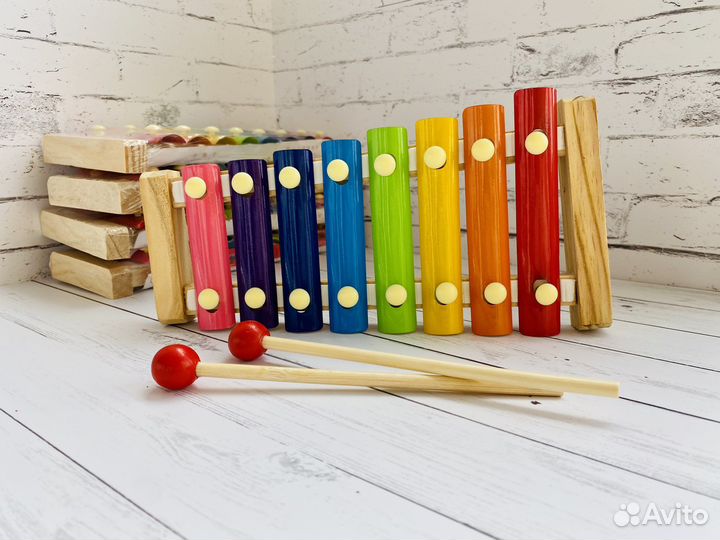 Развивающие игрушки новые деревянные Монтессори