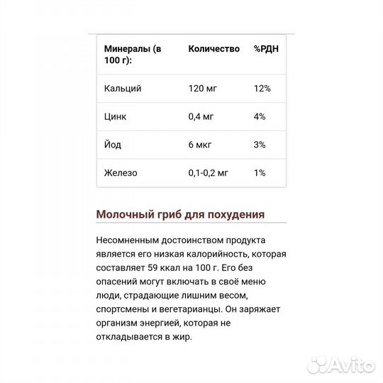 Кефирный гриб