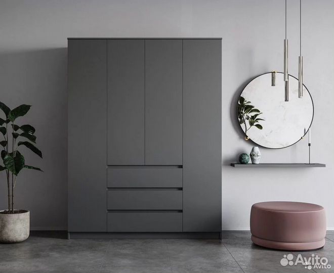 Шкаф 4-х створчатый 