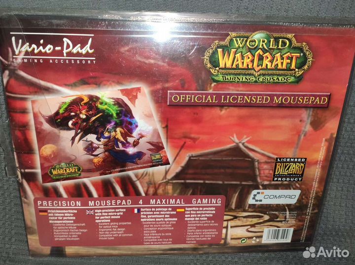 Коврики для мыши Blizzard world of warcraft