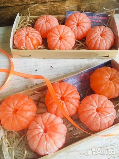 Мыло ручной работы Мандарин