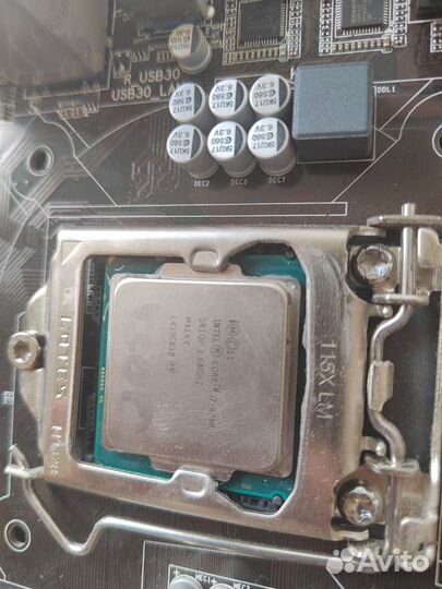 Материнская плата с процессором intel core i7 и оп