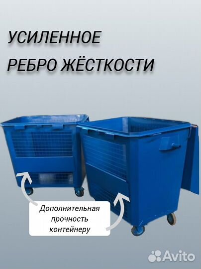 Контейнер для сбора раздельного мусора сетчатый, 1